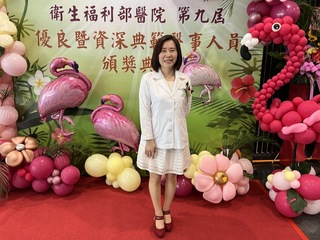 颱風受災仍堅守社工崗位 陳重吟獲衛福部表揚