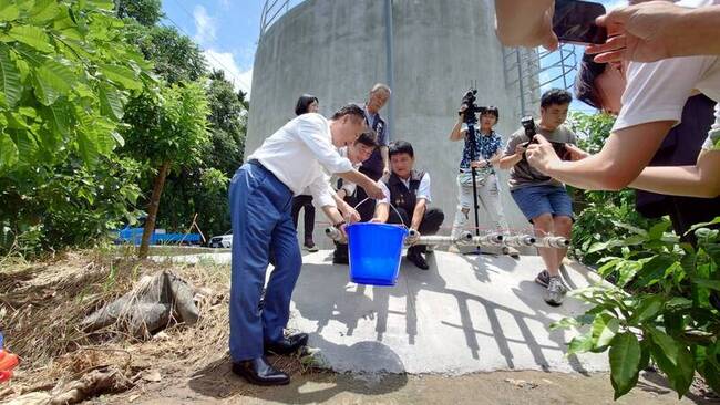竹崎5灌溉蓄水池完工 山區果農乾季不再有「旱」事 | 華視新聞