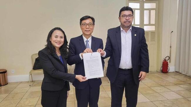 巴西台灣貿易中心與謝吉貝州首簽合作備忘錄 | 華視新聞