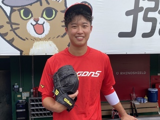 張景淯在選秀如願被味全龍挑中 是最熟悉的地方