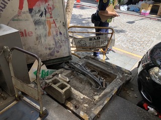 過載保護熔絲設備不良 中壢站前商圈一度停電