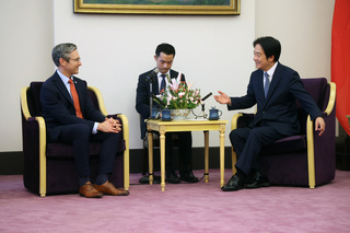 賴清德：台灣面臨區域霸權崛起威脅  盼國際多關注