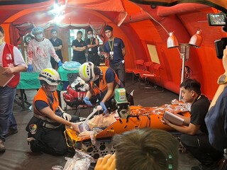 首屆全國救護競賽9隊爭鋒　北市消代表隊奪特優