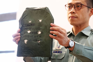 軍備局實彈測試三級抗彈板 均未穿透確保官兵安全