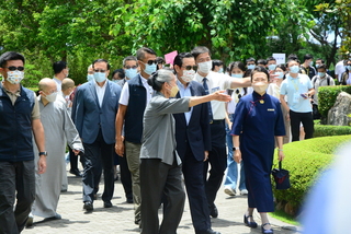 陸生團訪慈濟 蕭旭岑：訪台成效超乎預期盼常態辦理