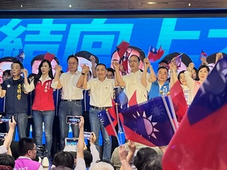 桃園造勢 侯友宜：當選後首要任務是兩岸和平