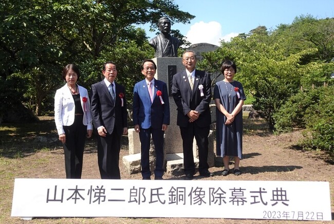 黃土水牽起台日百年情緣  山本悌二郎銅像分身返鄉 | 華視新聞