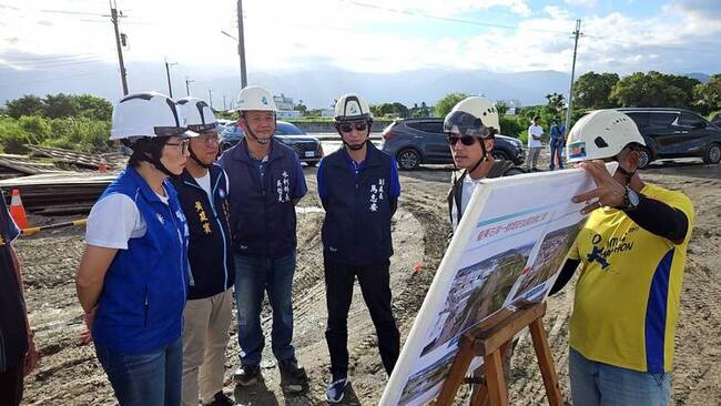 台東防颱應變整備 饒慶鈴視察水利工程 | 華視新聞