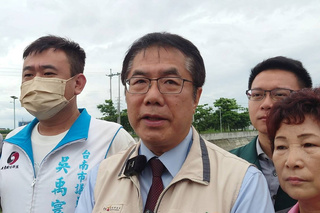 台南上午風雨不大停班課 黃偉哲指安全顧慮從寬考量