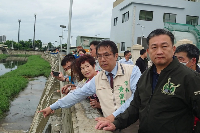 颱風杜蘇芮來襲 黃偉哲：台南三爺溪整治壓力測試 | 華視新聞