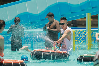 宜蘭童玩節 7歲童玩水戰車眼角受傷、遊具暫撤