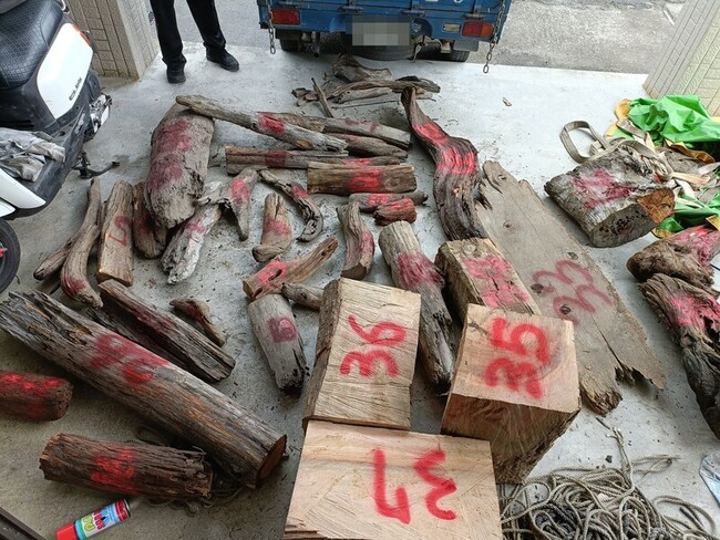 杜蘇芮颱風襲台 山老鼠盜賣漂流木被逮 | 華視新聞