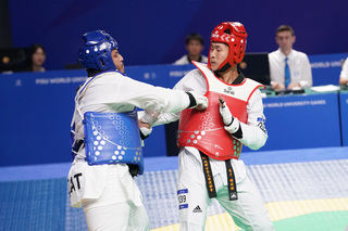 世大運跆拳道鍾俊傑爭金  馬婷霞、邱少萱奪銅