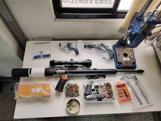 男PO打靶試槍影片 中市警循線查獲涉嫌持有槍彈