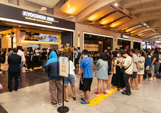 韓國橋村炸雞來台插旗 首日開幕颱風攪局不營業