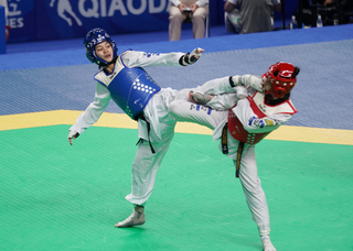 蘇柏亞世大運跆拳道爭金  對手是世錦賽冠軍