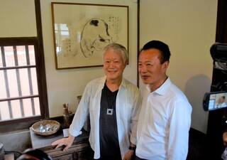 林懷民嘉義故宅培桂堂  展蔣勳「還至本處」書畫