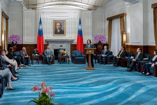 蔡總統接見以色列國會團  盼兩國打造民主供應鏈