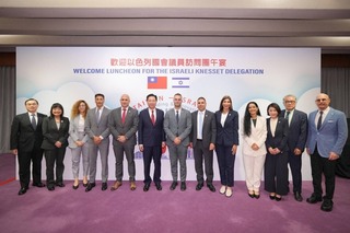 吳釗燮款宴以色列國會團 盼深化兩國交流