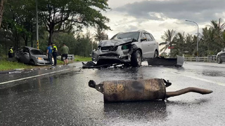 台東自小客車越線遭休旅車撞上 1人送醫不治