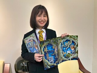 政風人員親手畫繪本  盼學子突破現實激發想像