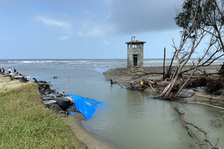 台南北門雙春海岸破口修補後又破 水利署提養灘改善