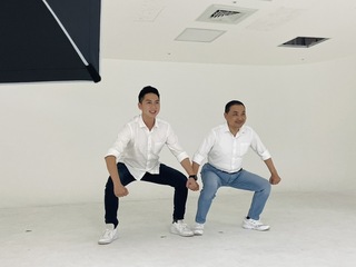 立委參選人宣傳照花招多 江啟臣與侯友宜拚伏地挺身
