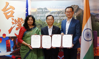 駐印度代表處教育組簽約 奧里薩省設台教中心