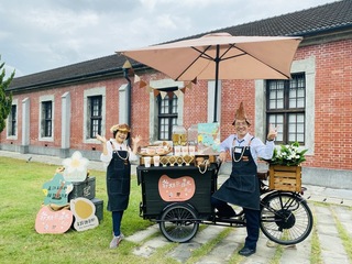 淡水古蹟博物館植物走讀 品嚐雞蛋花茶飲
