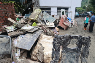 南投仁愛雨災165戶建物受損  縣府研擬安遷救助金