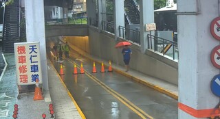 大雨來襲  新竹市2處地下道一度積淹水