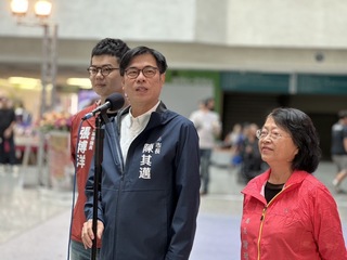 黃珊珊指前瞻多卻淹水 陳其邁：防洪頻率不如台北