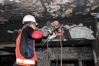 竹縣竹北氣爆案大樓  鑑定評估結構安全