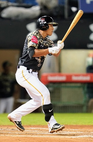 林子偉初亮相2安2得分  認為失誤球有記安打空間