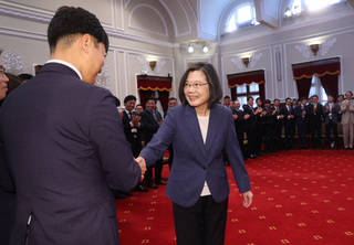 總統：全球性議題 期許台日青年世代參與找解方