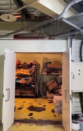 花博MAJI餐廳遇雨漏水如瀑布 北市府：已處理