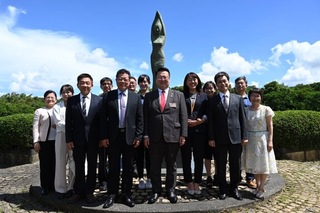 台日友好  澄清湖、日本田澤湖締結姊妹湖36年