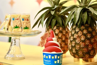 台南市推鳳梨果乾搭配霜淇淋  8/23全家超商開賣