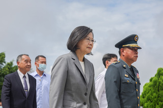 蔡總統：沒有當年823勝利 就沒有今日民主台灣