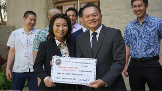 台灣捐50萬美元助夏威夷毛伊島 議員讚患難見真情