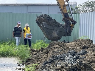 陳椒華開挖學甲爐碴一無所獲 南市府：烏龍一場