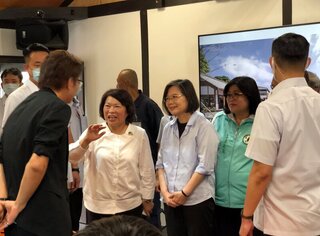 訪嘉義舊監獄宿舍地方創生  蔡總統：政府當靠山
