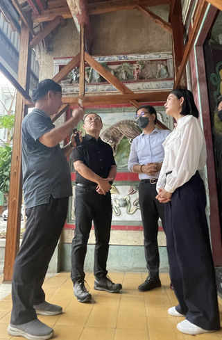 訪視雲林縣文化資產 史哲：中央經費不分黨派