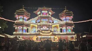 鷄籠中元祭開燈放彩  29日遊行基隆市區交管