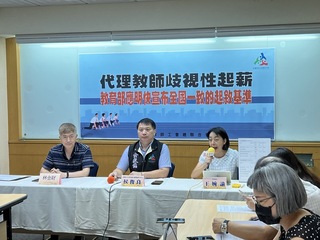 代理教師起薪差6千 全教總籲制訂全國一致基準