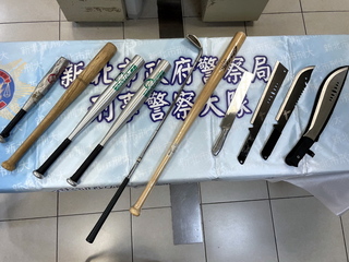 新北樹林警掃蕩暴力組織 逮捕8惡煞移送檢方