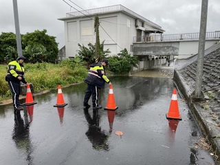 颱風海葵帶來豪雨 秀姑巒溪水暴漲玉里大橋監測中