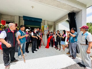 花蓮八里灣文健站揭牌  融入部落客廳概念交流文化