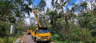 台電動員13區處支援 台東最後23戶拚復電