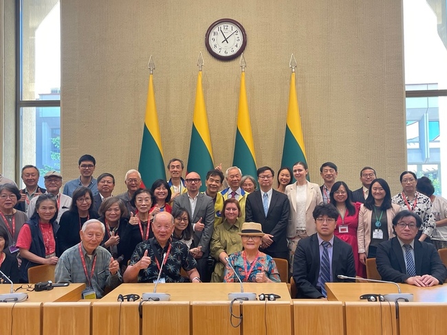 台灣人集會立陶宛獲高規格待遇 部長國會議員相挺 | 華視新聞